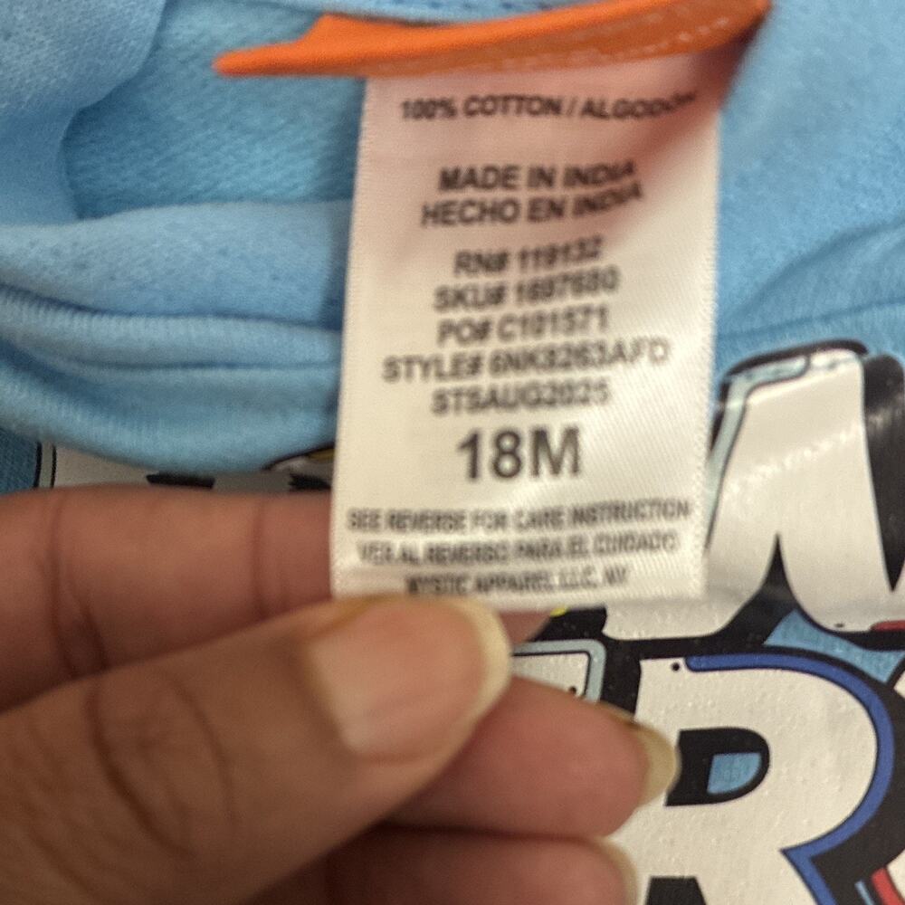 NWT Paw Patrol Toddler Boys Hoodie Pants Set Go Team Light Blue Gray 18M Nick Jr - Picture 5 of 7